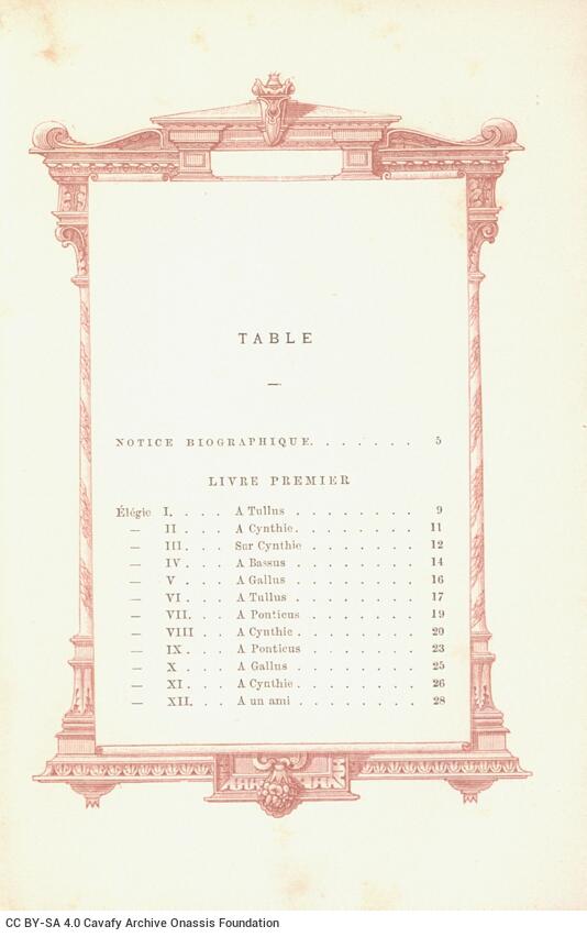 14,5 x 9,5 εκ. 6 σ. χ.α. + 203 σ. + 5 σ. χ.α., όπου στη ράχη η τιμή του βιβλίου “10 Fran